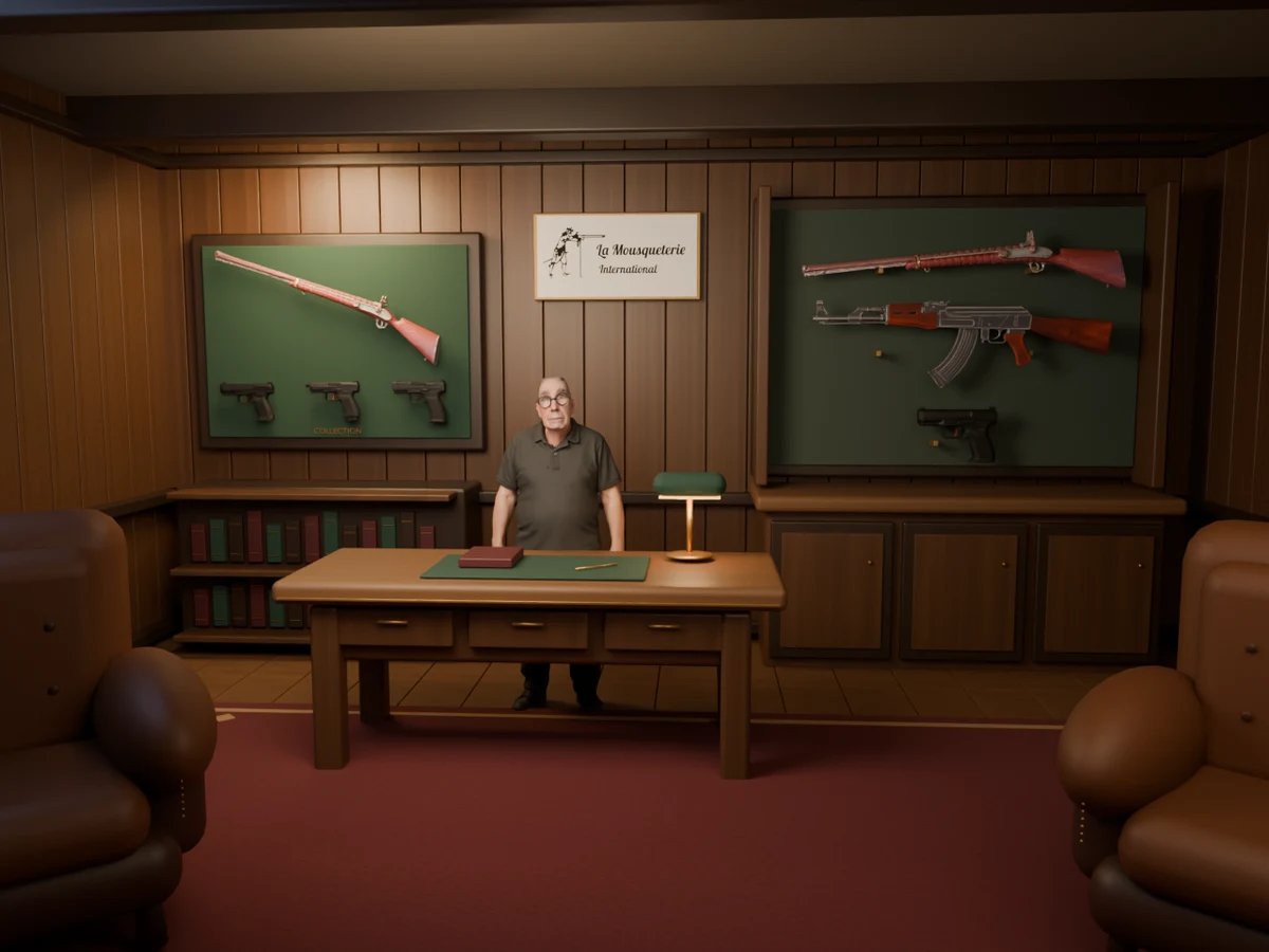 Preview of Luc’s office